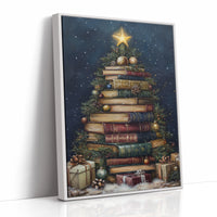 AL0178 - Premium Art Print - White Framed Canvas image 1
