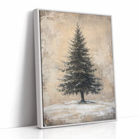 AL0187 - Premium Art Print - White Framed Canvas image 1