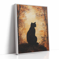 AL0192 - Premium Art Print - White Framed Canvas image 1