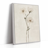 AL0194 - Premium Art Print - White Framed Canvas image 1
