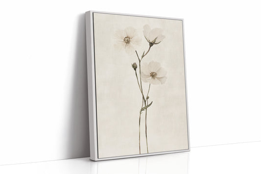AL0194 - Premium Art Print - White Framed Canvas image 1