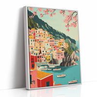 AL0200 - Premium Art Print - White Framed Canvas image 1