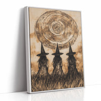 AL0207 - Premium Art Print - White Framed Canvas image 1