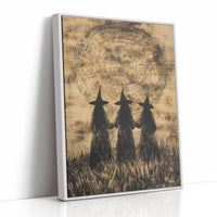 AL0208 - Premium Art Print - White Framed Canvas image 1