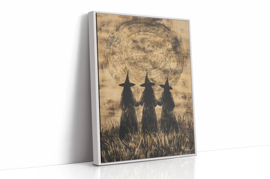 AL0208 - Premium Art Print - White Framed Canvas image 1