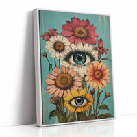 AL0211 - Premium Art Print - White Framed Canvas image 1