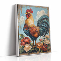 AL0216 - Premium Art Print - White Framed Canvas image 1