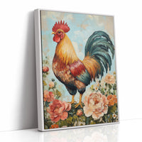 AL0217 - Premium Art Print - White Framed Canvas image 1