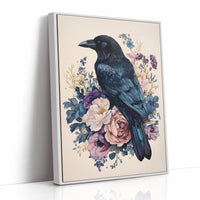 AL0221 - Premium Art Print - White Framed Canvas image 1