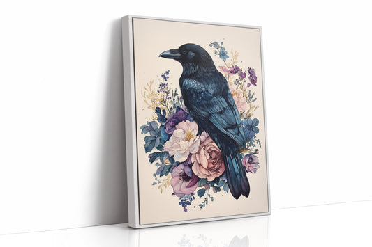 AL0221 - Premium Art Print - White Framed Canvas image 1