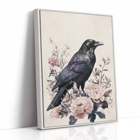AL0222 - Premium Art Print - White Framed Canvas image 1