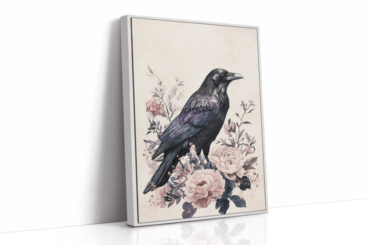 AL0222 - Premium Art Print - White Framed Canvas image 1