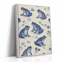 AL0226 - Premium Art Print - White Framed Canvas image 1