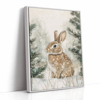 AL0237 - Premium Art Print - White Framed Canvas image 1