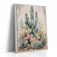 AL0248 - Premium Art Print - White Framed Canvas image 1