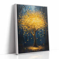 AL0250 - Premium Art Print - White Framed Canvas image 1