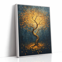 AL0251 - Premium Art Print - White Framed Canvas image 1