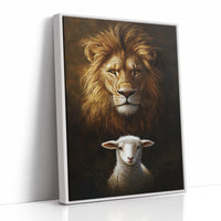 AL0260 - Premium Art Print - White Framed Canvas image 1