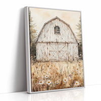 AL0263 - Premium Art Print - White Framed Canvas image 1