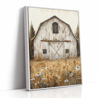 AL0264 - Premium Art Print - White Framed Canvas image 1