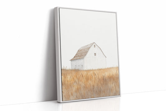AL0271 - Premium Art Print - White Framed Canvas image 1