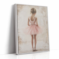 AL0283 - Premium Art Print - White Framed Canvas image 1