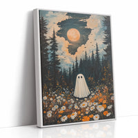 AL0291 - Premium Art Print - White Framed Canvas image 1