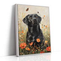 AL0298 - Premium Art Print - White Framed Canvas image 1