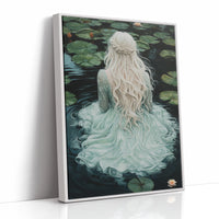 AL0301 - Premium Art Print - White Framed Canvas image 1