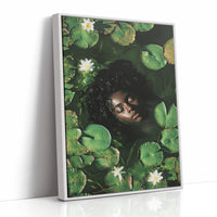 AL0304 - Premium Art Print - White Framed Canvas image 1