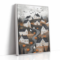 AL0308 - Premium Art Print - White Framed Canvas image 1