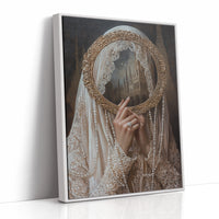 AL0311 - Premium Art Print - White Framed Canvas image 1