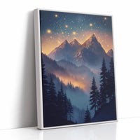 AL0314 - Premium Art Print - White Framed Canvas image 1