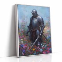 AL0315 - Premium Art Print - White Framed Canvas image 1
