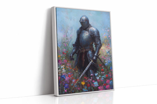 AL0315 - Premium Art Print - White Framed Canvas image 1