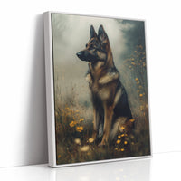 AL0316 - Premium Art Print - White Framed Canvas image 1