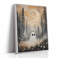 AL0318 - Premium Art Print - White Framed Canvas image 1