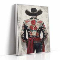 AL0732 - Premium Art Print - White Framed Canvas image 1