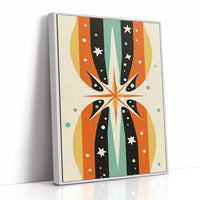 AL0733 - Premium Art Print - White Framed Canvas image 1