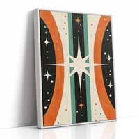 AL0734 - Premium Art Print - White Framed Canvas image 1