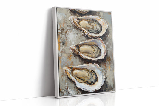 AL0735 - Premium Art Print - White Framed Canvas image 1