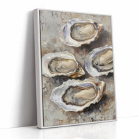 AL0736 - Premium Art Print - White Framed Canvas image 1