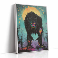AL0738 - Premium Art Print - White Framed Canvas image 1