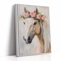 AL0744 - Premium Art Print - White Framed Canvas image 1
