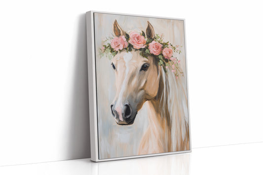 AL0744 - Premium Art Print - White Framed Canvas image 1