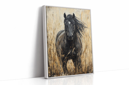 AL0746 - Premium Art Print - White Framed Canvas image 1