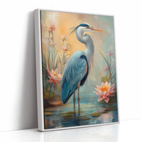 AL0749 - Premium Art Print - White Framed Canvas image 1