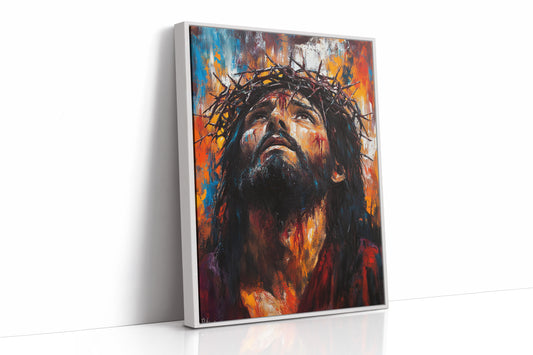 AL0750 - Premium Art Print - White Framed Canvas image 1