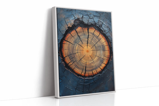 AL0752 - Premium Art Print - White Framed Canvas image 1