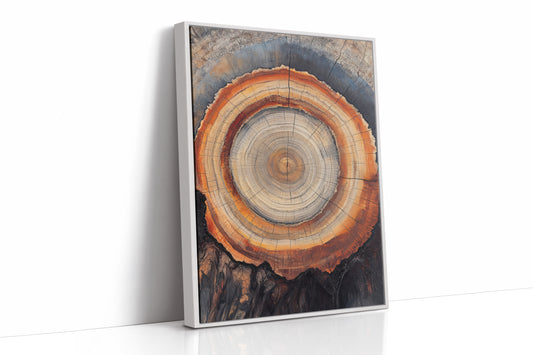 AL0753 - Premium Art Print - White Framed Canvas image 1